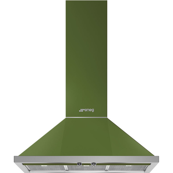 Smeg KPF9OG Wall-mounted 630m³/h A+ Green cooker hood