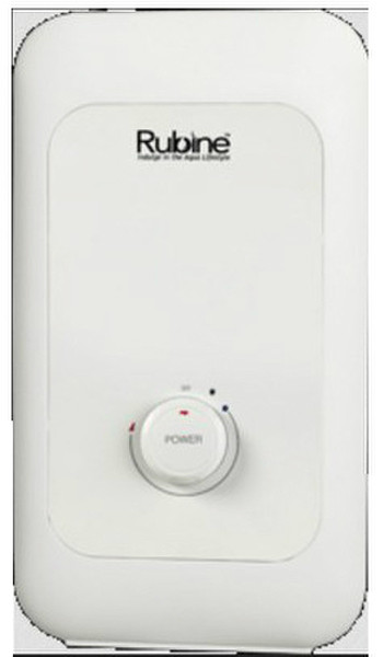 Rubine RWH-6300W Вертикально Проточный Белый водонагреватель / бойлер