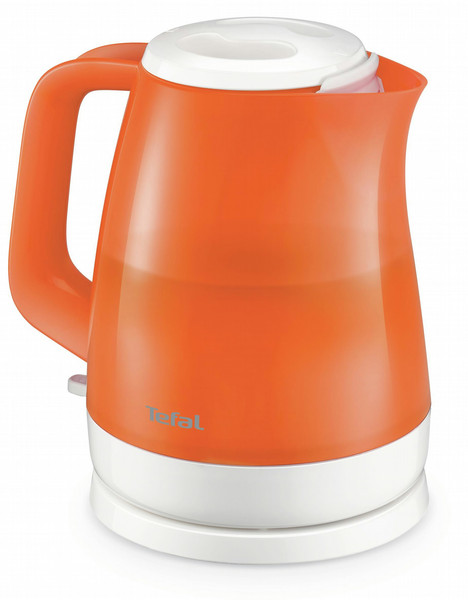 Tefal Delfini KO1510 1.5л 2400Вт Оранжевый, Прозрачный, Белый электрический чайник
