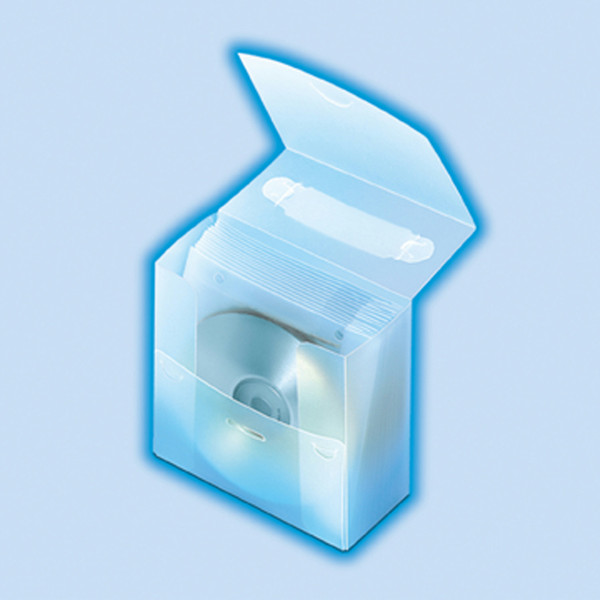 HERMA CD/DVD box, 130x150 mm incl. 5 pockets