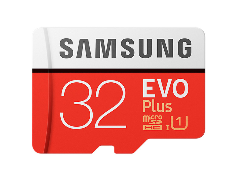 Samsung EVO Plus MB-MC32G 32ГБ MicroSDHC UHS-I Class 10 карта памяти