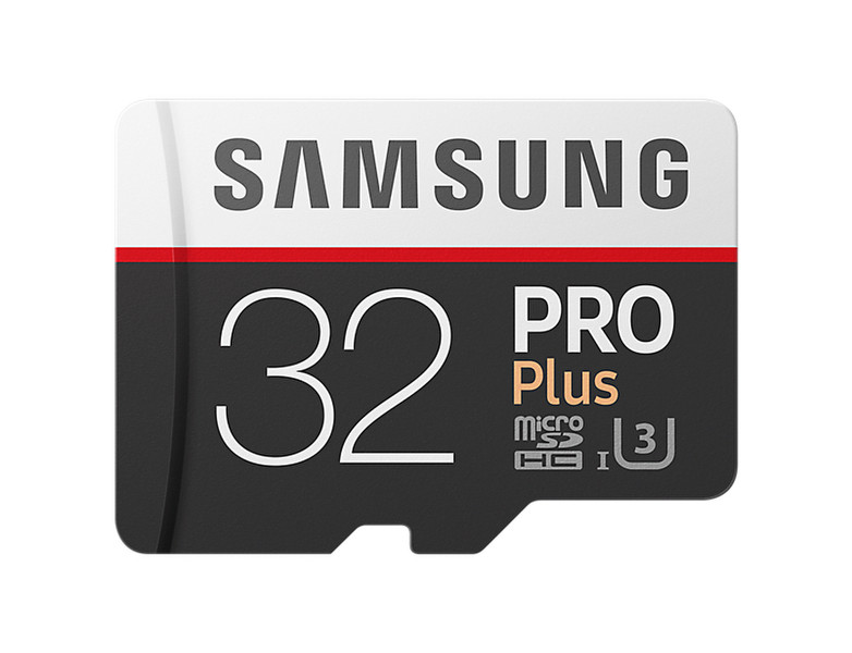 Samsung PRO Plus MB-MD32G 32GB MicroSDHC UHS-I Klasse 10 Speicherkarte
