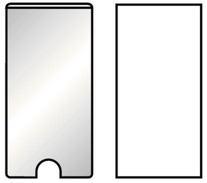 Biella 510320 Rechteck Dauerhaft Transparent selbstklebendes Etikett