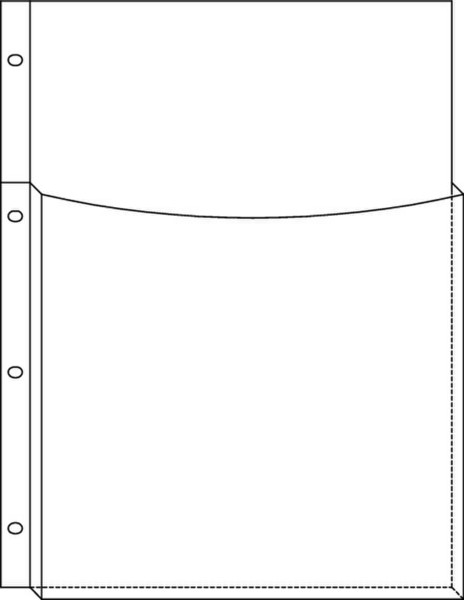 Biella 0478420.03 A4 Transparent 5Stück(e) Dokumentenmappe