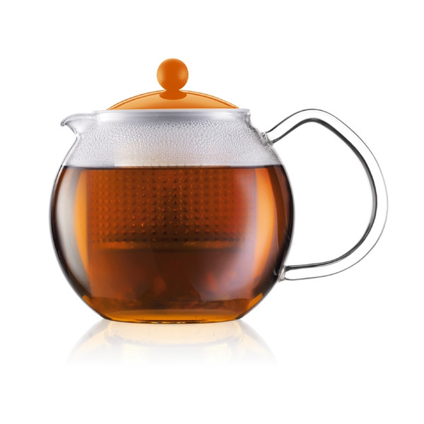 Bodum Assam Single teapot 500ml Orange,Transparent