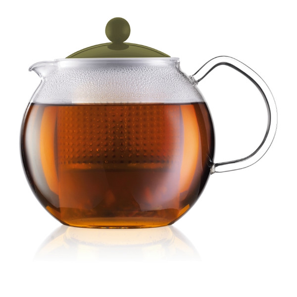 Bodum Assam Single teapot 1000ml Green,Transparent