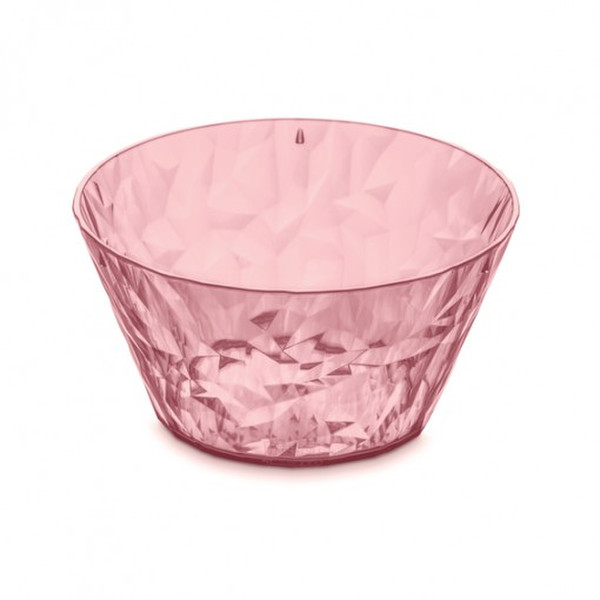koziol CRYSTAL 2.0 Dessert bowl 0.7L Round Pink,Transparent