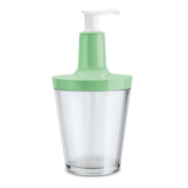 koziol FLOW 0.25л Зеленый, Прозрачный дозатор для жидкого мыла/лосьона