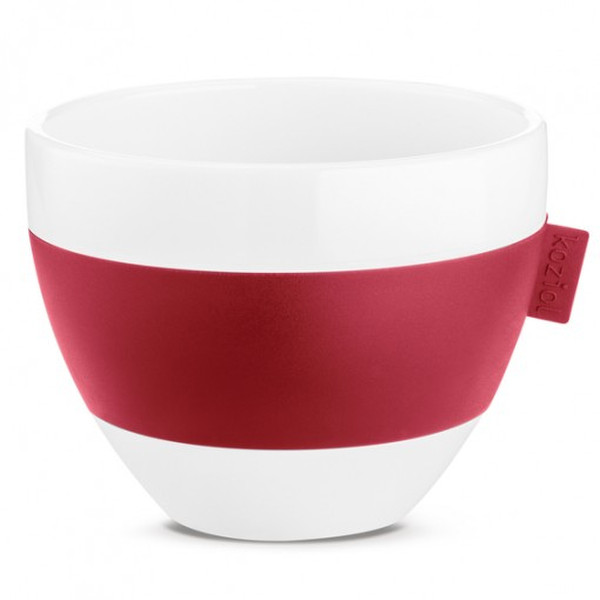 koziol AROMA M Красный, Белый Кофе чашка/кружка