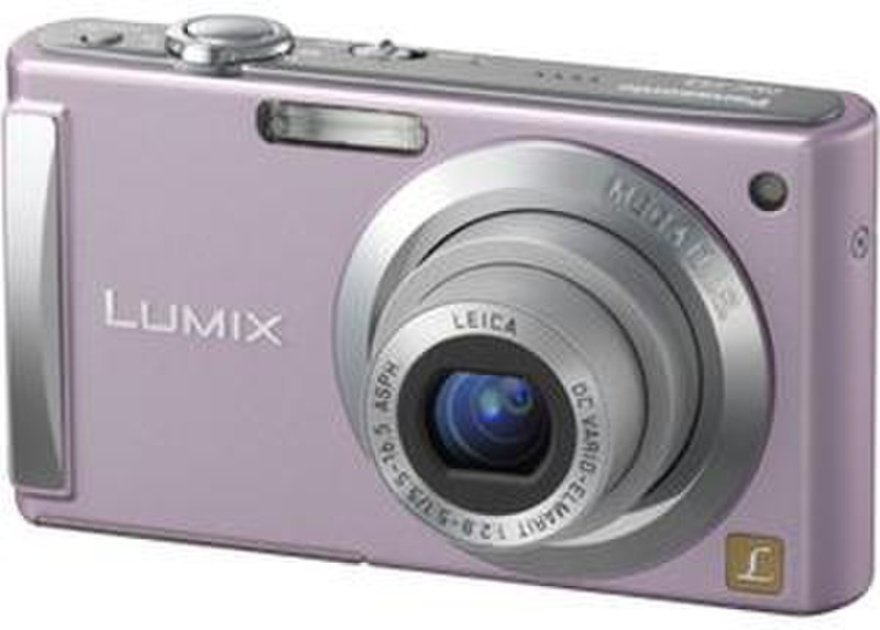 Panasonic LUMIX DMC-FS3 Kompaktkamera 8.1MP 1/2.5Zoll CCD 3264 x 2448Pixel Pink