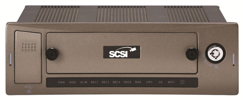 SCSI DVR0404ME-HE-GC Grey digital video recorder