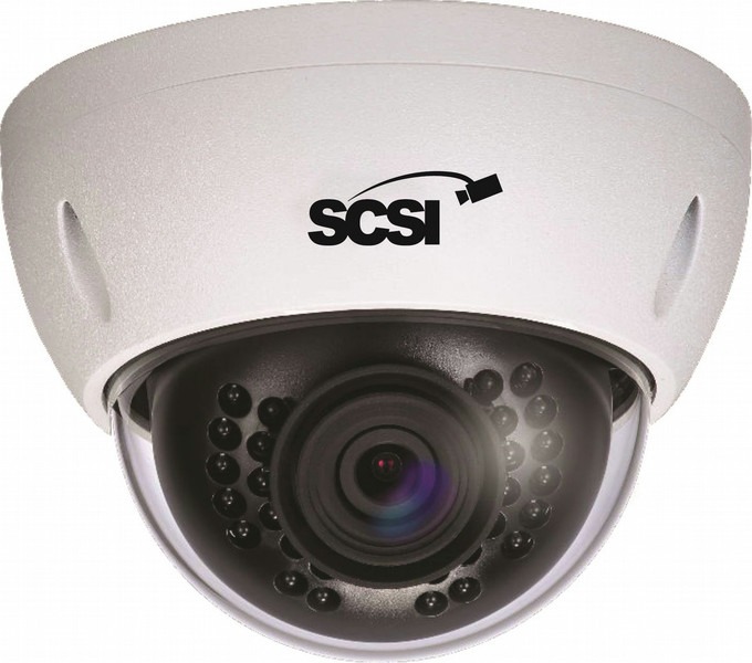 SCSI IPC-HDBW4300E-AS IP Dome Белый камера видеонаблюдения