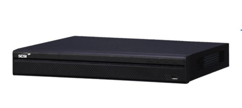 SCSI NVR4216-4K 1U Черный network video recorder