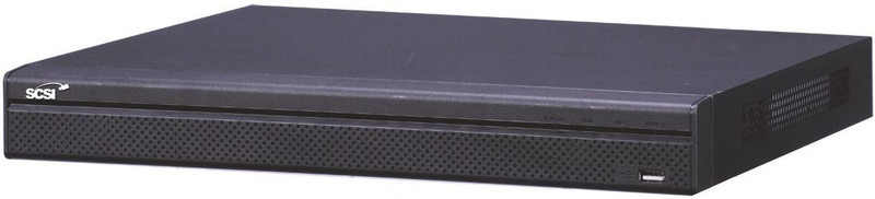 SCSI NVR4232-4K 1U Черный network video recorder