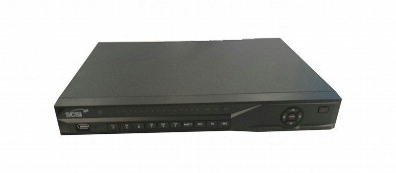 SCSI NVR5208-4KS2 1U Черный network video recorder