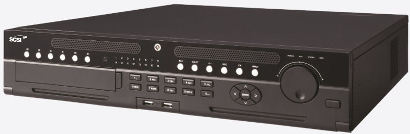 SCSI NVR608-128-4K Черный network video recorder