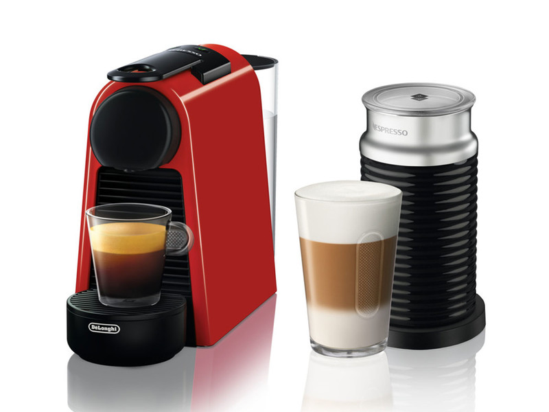 DeLonghi 0132191622 Отдельностоящий Автоматическая Капсульная кофеварка 0.6л Красный кофеварка