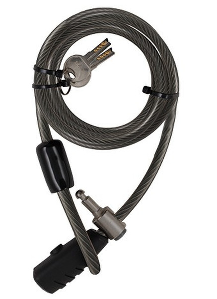 Stanley Family Key Cable Bike Lock 240cm ø12mm Schwarz 2400mm Kabelschloss