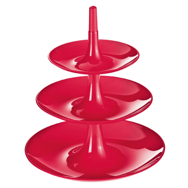 koziol BABELL L Self-balancing serving tray Round Red