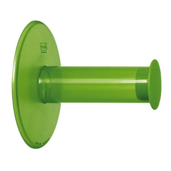 koziol PLUG´N ROLL Wall-mounted Green,Transparent toilet paper holder