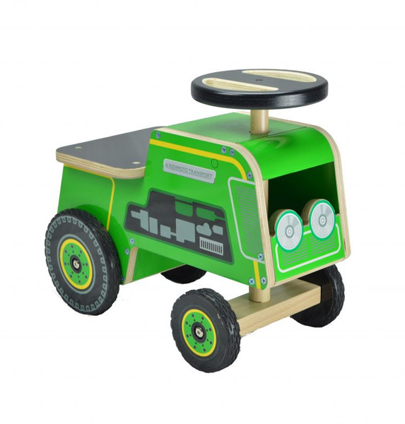 Kiddimoto ITV3 Трактор Зеленый игрушка для езды