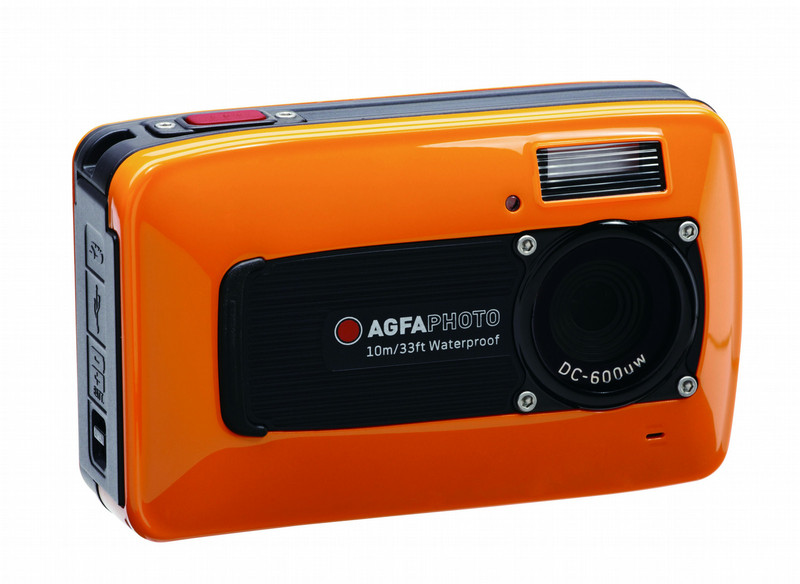 AgfaPhoto DC-600uw Kompaktkamera 6MP CCD Orange