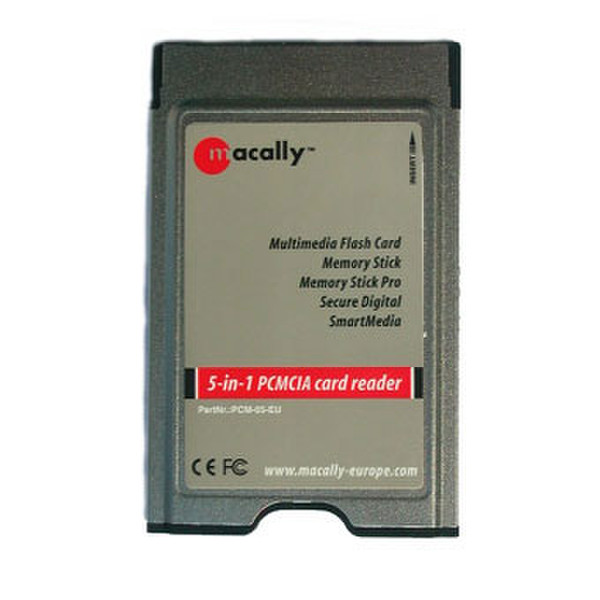 Macally 5-in-1 PCMCIA Card Reader устройство для чтения карт флэш-памяти