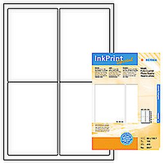 HERMA Inkjet labels white 96x139,7 InkPrint Special 400 pcs.