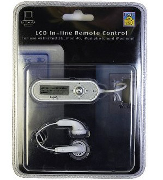 Logic3 IP119 - LCD In-Line Remote Control remote control