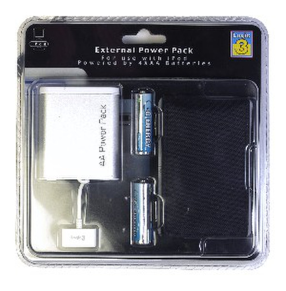 Logic3 IP143 - External 'AA' Battery Pack for iPod