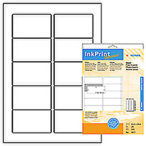 HERMA Inkjet labels white 83,8x50,8 InkPrint Special 250 pcs.