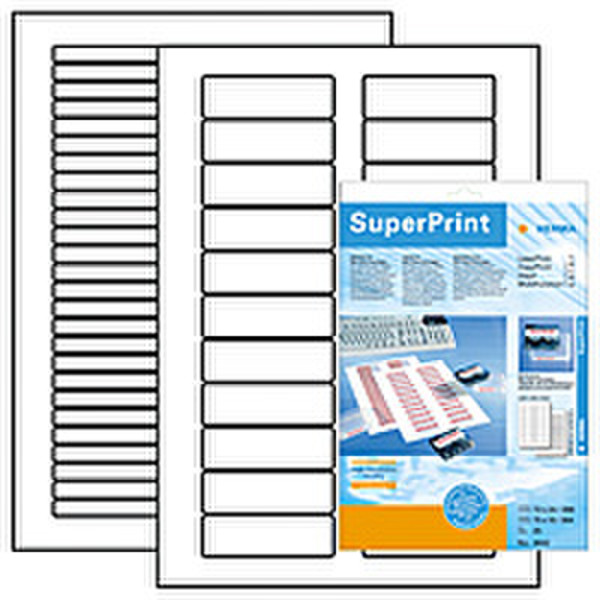 HERMA Labels white Mini Data Cartridge SuperPrint