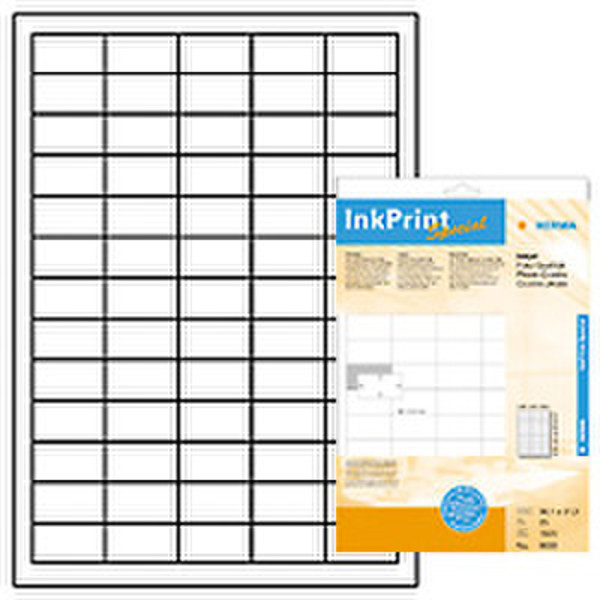 HERMA Inkjet labels white 38,1x21,2 InkPrint Special 1625 pcs.