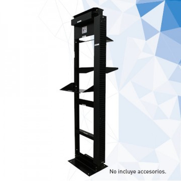 Laces Network Products LAR7M Wall mounted 43U Black rack