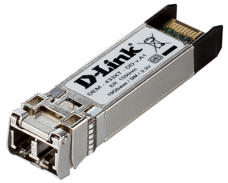 D-Link DEM-433XT-DD 10000Mbit/s SFP+ 1550nm Single-mode network transceiver module