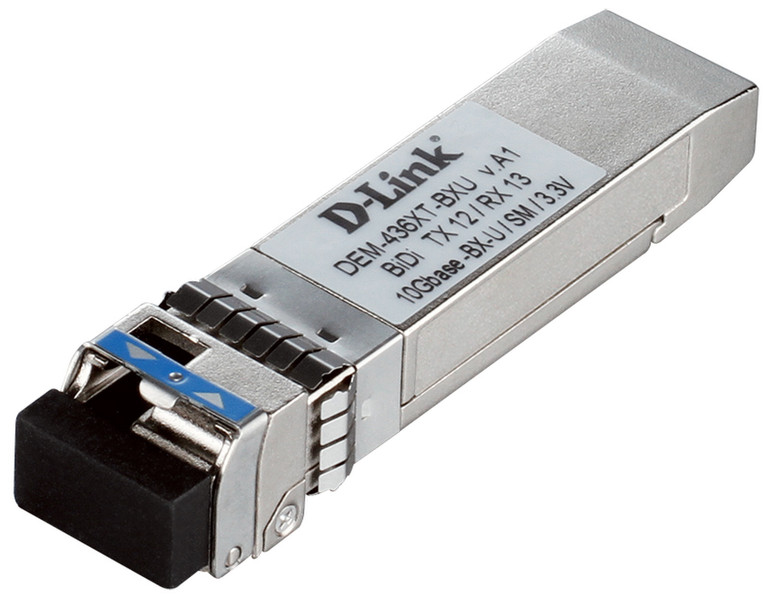 D-Link DEM-436XT-BXU 10000Mbit/s SFP+ 1330nm Single-mode network transceiver module