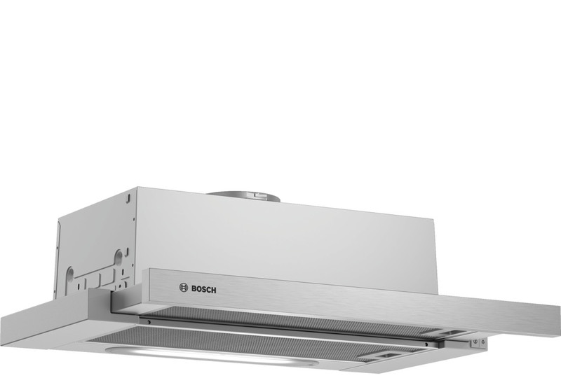 Bosch Serie 4 DFT63AC50 Built-under 360m³/h D Silver cooker hood