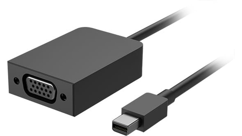 Microsoft R7X-00022 Mini DisplayPort VGA (D-Sub) Черный адаптер для видео кабеля