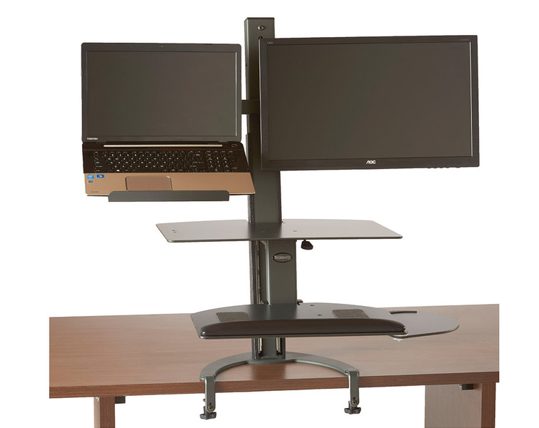HealthPostures 6361 Sitz- und Steharbeitsplatz für Desktop-PCs