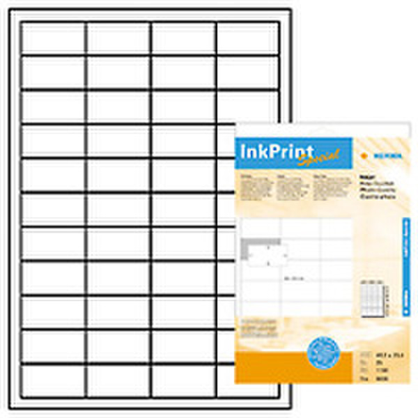 HERMA Inkjet labels white 48,3x25,4 InkPrint Special 1100 pcs.