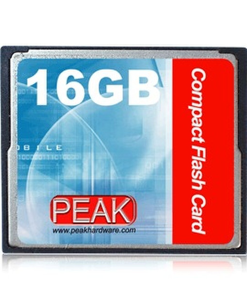 PEAK CompactFlash Card 16GB 16GB CompactFlash memory card