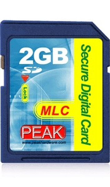 PEAK SecureDigital Card MLC 2GB 2ГБ SD карта памяти