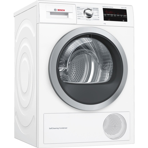 Bosch Serie 6 WTG87239EE Freistehend Frontlader 9kg A++ Weiß Wäschetrockner