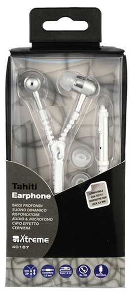Xtreme Tahiti In-ear Binaural Wired Silver