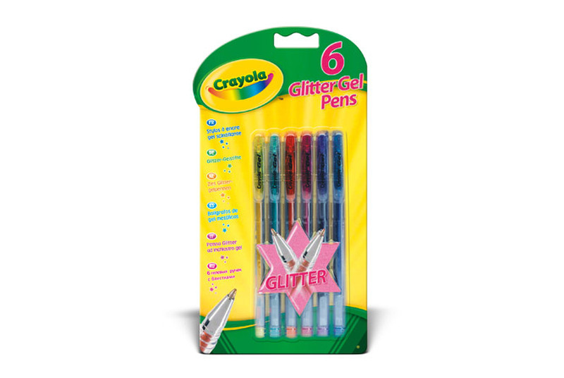 Crayola 7747 Mehrfarben 6Stück(e) Gelstift