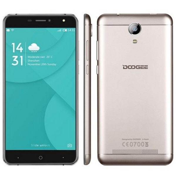 Doogee Mobile X7 Pro 4G 16ГБ Золотой