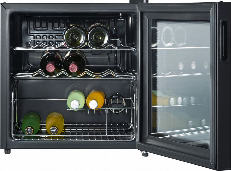 WLA KW4720 Отдельностоящий Компрессорный винный шкаф Черный, Нержавеющая сталь 16бутылка(и) A wine cooler