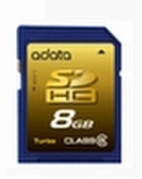 ADATA SDHC Class 6 8 GB 8GB SDHC memory card