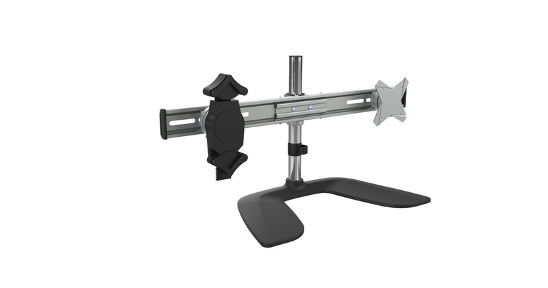 CTA Digital PAD-DSVT Freestanding Black,Metallic flat panel desk mount