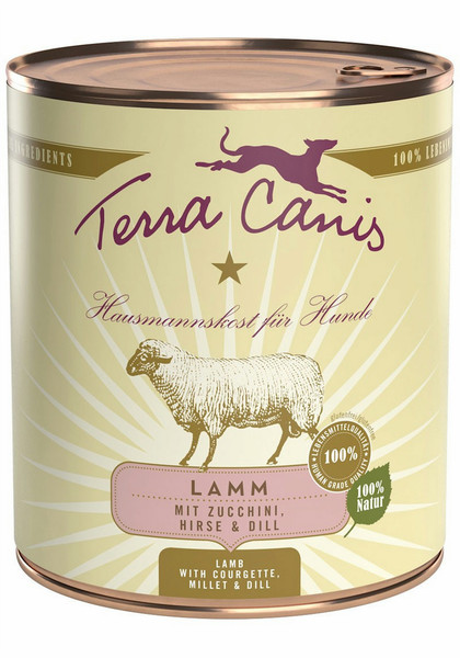 Terra Canis 180014 Lamb 800г Для взрослых влажный корм для собак
